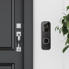 Plastic Backplate For Blink Video Doorbell Doorbell Back Plate Black New