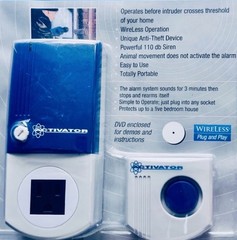 Activator RX-9 Infrasonic Home RV Boat Security Alarm System Wireless 110 V New
