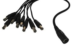 60W AC Adapter plus DC Power Cable for Q-See QQM4803B QM6510B QM7007B Cameras