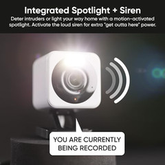 WYZE Cam V4 (Latest Model), 2.5K AI Security Camera, Indoor/Outdoor Cameras for