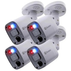 Swann 4K Add-On DVR Bullet Security Camera 4PCS