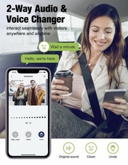 MUBVIEW Wireless Video Doorbell with Chime, 1080p, 2-Way