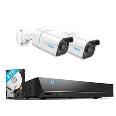 Reolink 4K 8CH NVR Smart Detection Night Vision PoE Security Camera System Kit