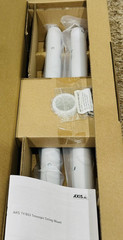 AXIS T91B53 Telescopic Ceiling Mount 2-Pack 3-6 ft 3/4″ Conduit Fit 01189-001