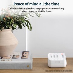 Arlo Cellular and Battery Backup Keypad sensor hub not included
