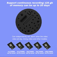 1080P Mini Camera WiFi HD IP Night Vision Home Security Cam DVR / 32GB SD Card
