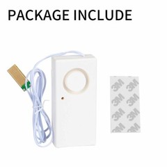 4-Pack Water Leak Alarm Flood Level Overflow Detector Sensor Home Security Alert