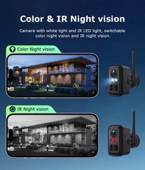 INQMEGA 5MP Wifi Solar Camera Kit Outdoor Wireless Security Surveillance Camera