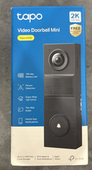 TP-LINK TAPO D205 VIDEO DOORBELL MINI WIRELESS SMART WIFI CAMERA