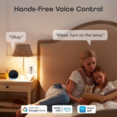 Geeni DOT (6 Pack) Smart Wi-Fi Outlet Plugs with Voice Control