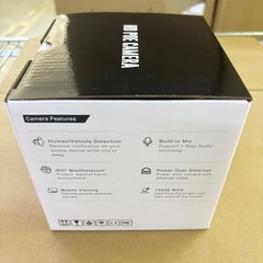 Vikylin 4MP Security IP Camera Built-in Mic IR30M Audio PoE CCTV IP67 H.265+ US