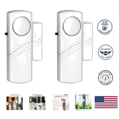 Durable Door Window Alarm – 90DB Wireless Security System for Kids Safety