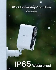ieGeek Outdoor Wireless 2K Battery-powered WiFi Security Camera Night Vision