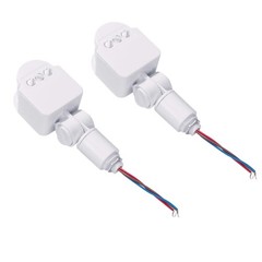 2pcs New PIR Motion Sensor Switch infrared wall mount switch AC 110-240V