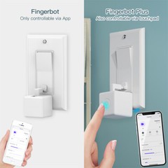 MOES Bluetooth Smart Fingerbot Button Pusher Wireless Switch Alexa Google APP