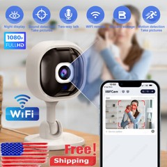 4K Wireless Security Surveillance Camera, HD Smart Home Wifi Cam Night Vision US