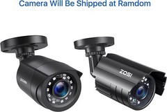 ZOSI 4 IN 1 CCTV Security Camera Waterproof Outdoor 1080p 80ft Night Vision