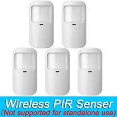 433MHz Wireless PIR Motion Sensor Detector for Home Security Alarm System White