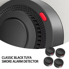 Intelligent WiFi Smoke Sensor 85dB Sound Security System Control Fire Protection