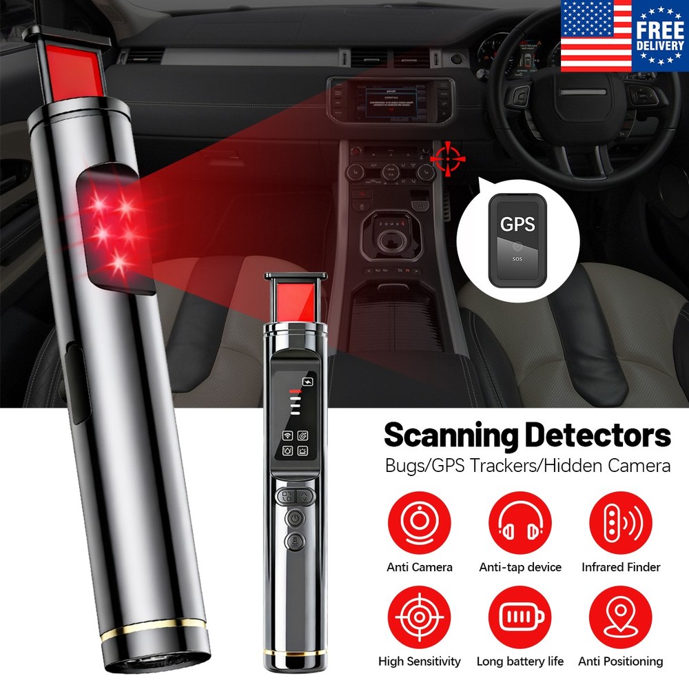 12 in 1 Hidden Camera Detector GPS Detector Bug Detector Anti Spy Camera Finder