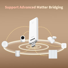 Smart Hub M100 for Home Automation, Matter Controller, Thread Border Router, Fea