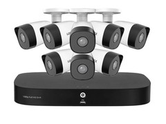 Lorex 4K+ UHD 12MP Wired Security Camera System 6 Cameras 16 Channel 2TB NVR