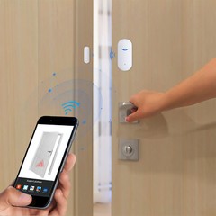 WiFi Smart Door Window Sensor Detector Safe Alarm for Alexa Google Home Lot