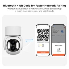 ARPHA 2MP Wireless Security Camera Outdoor Pan and Tilt Human Detection APP Ctrl