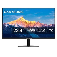 Okaysonic 24 Fhd Office Monitor – 100Hz Refresh Rate 1Ms Response For