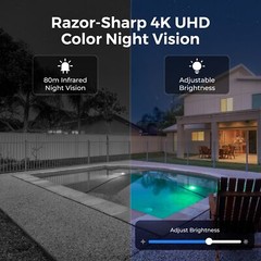 Reolink RLC-823S2 4K PTZ PoE Security Camera with 16X Optical Zoom 360° Coverage