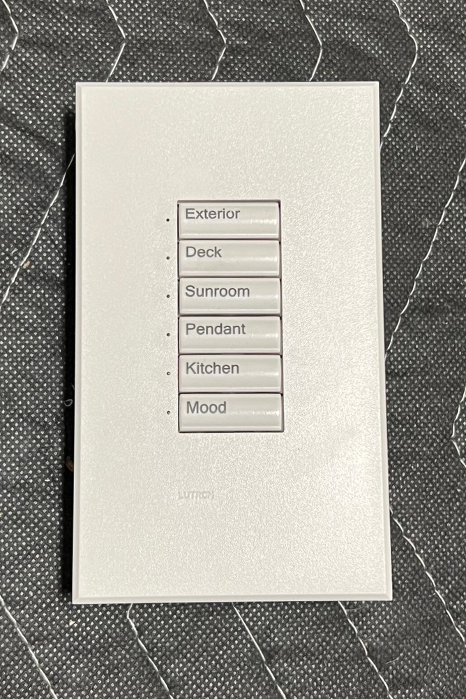✨ Lutron Homeworks Illumination Keypad ST-NB-NONE Keypad✨