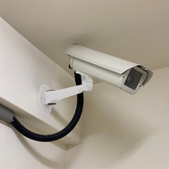 Security Camera Mounting 7.4″ Universal CCTV IP Bracket Aluminum Alloy White