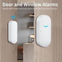 eMylo WiFi Smart Alarm Kit, Home Security Alarm System, 4 Pieces House, Apartmen