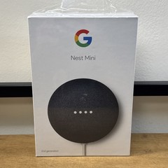 Google Nest Mini (2nd Generation) Smart Speaker – Charcoal