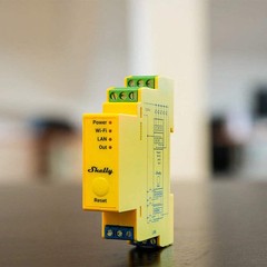 Shelly Pro RGBWW PM 12/24V 5CH DIN Rail RGBW CCT WiFi LAN – Open Box