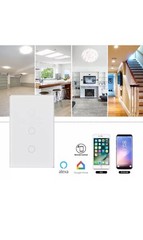 Smart WIFI Light Switch In Wall Works with Amazon Alexa Google Home Android IOS