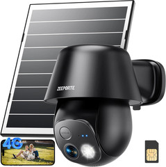 24/7 Recording, 2K Color Night Vision, 360�Pan Tilt
