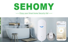 1-6Pack Smart Water Leak Sensor Detector APP Alarm WiFi Home Water Leak Detector