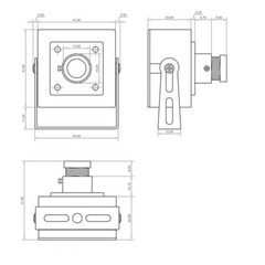 ELP 3840×2160 USB Camera w/ 3.6mm Lens MJPEG 30fps 4K Full HD Webcam Sony IMX415