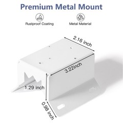 Corner Wall Mount Bracket For Eufy SoloCam S340/E30/E42 Rust-Proof Metal , 270°
