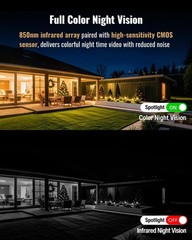 Security Cameras Wireless Outdoor, 2.5K WiFi Battery Powered Cameras for Home…