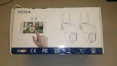 Xega XG-02-4G-P2 4G LTE Cellular Security Camera Solar with SIM Card (2 Pack)