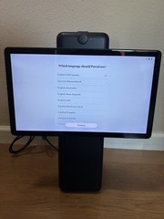 Black Facebook Portal Plus 15.6” For Parts Touchscreen Not Working