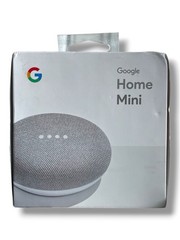 New Sealed Google Home Mini Smart Speaker w Google Assistant Chalk (GA00210-US)