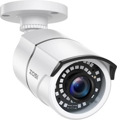 ZOSI HD 2MP 1080P CCTV Outdoor Security TVI Bullet Camera 120ft NightVision IP66
