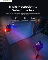 Eufy Solocam E42, 4K Security Camera Wireless Outdoor, Solar Powered, AI Motion