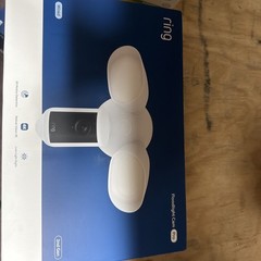 Ring Floodlight Cam Pro Wired 2nd Gen (Newest Model) Retinal 4K – White