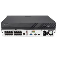 VIKYLIN 16Channel 16POE 4K Network Video Recorder 16CH 160Mbps/128Mbps 2SATA NVR