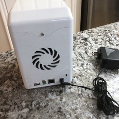 Alarm.com ADC-SVR100 DVR Stream Video Recorder 4-Channel SVR Local Backup + Cord