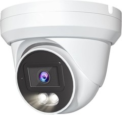 5MP 24/7 Full-Color HD TVI/CVI/AHD/CVI 4 in 1Turret Dome CCTV , Indoor Outdoo…